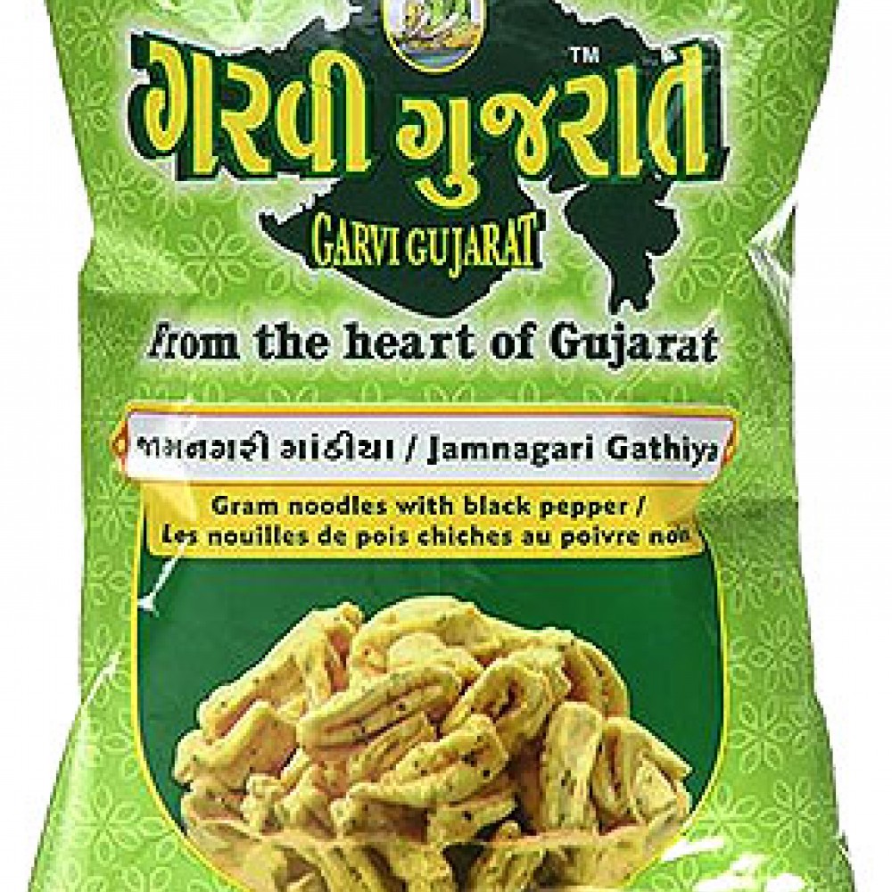 Garvi Gujarat Jamnagri Gathiya 285gm Barbados