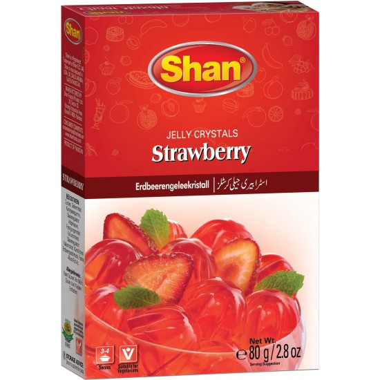 Shan Strawberry Jelly 80g