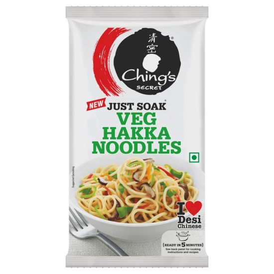 Ching's Secret Just Soak Veg Hakka Noodles 140g