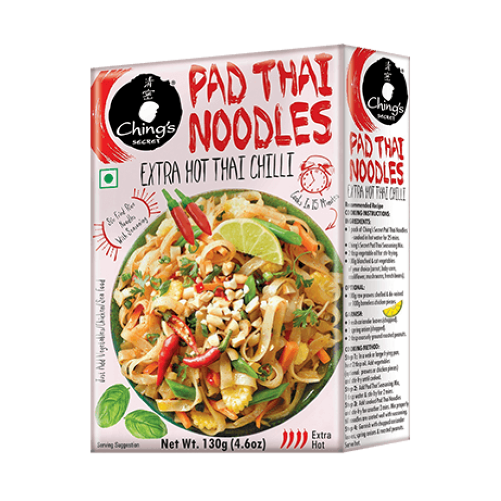 Ching's Pad Thai Extra Hot Chili Noodles Barbados