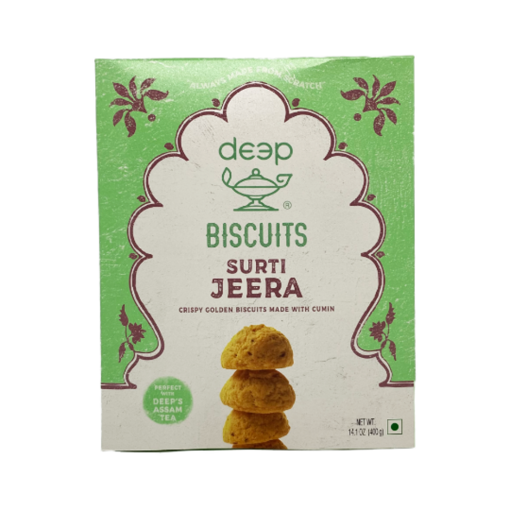 Deep Surti Jeera Biscuits 400g Barbados