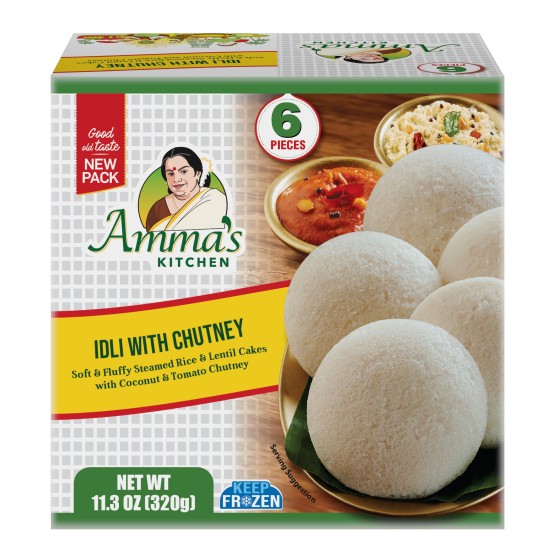 Amma's Kitchen Idli with Chutney  (320g)