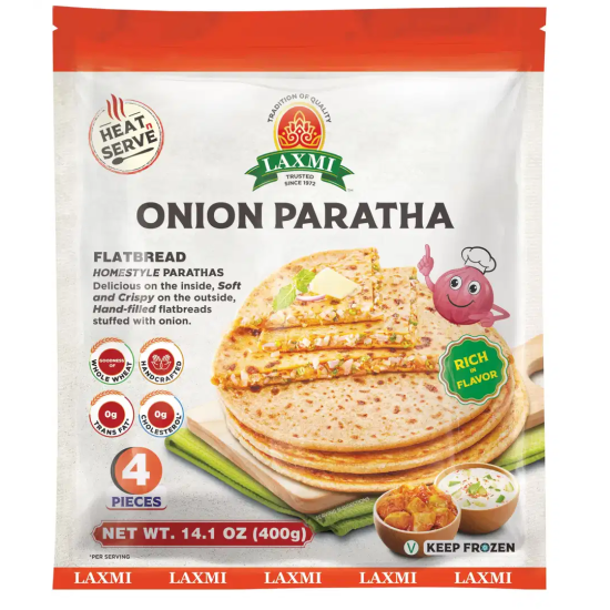 Laxmi Onion Paratha (4pcs)