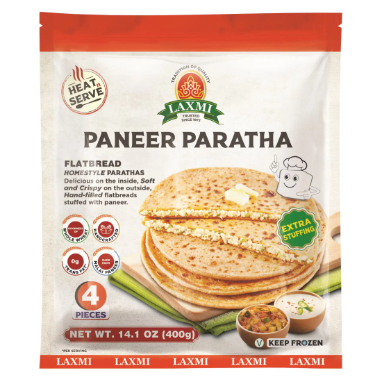 Laxmi Paneer Paratha (4pcs)