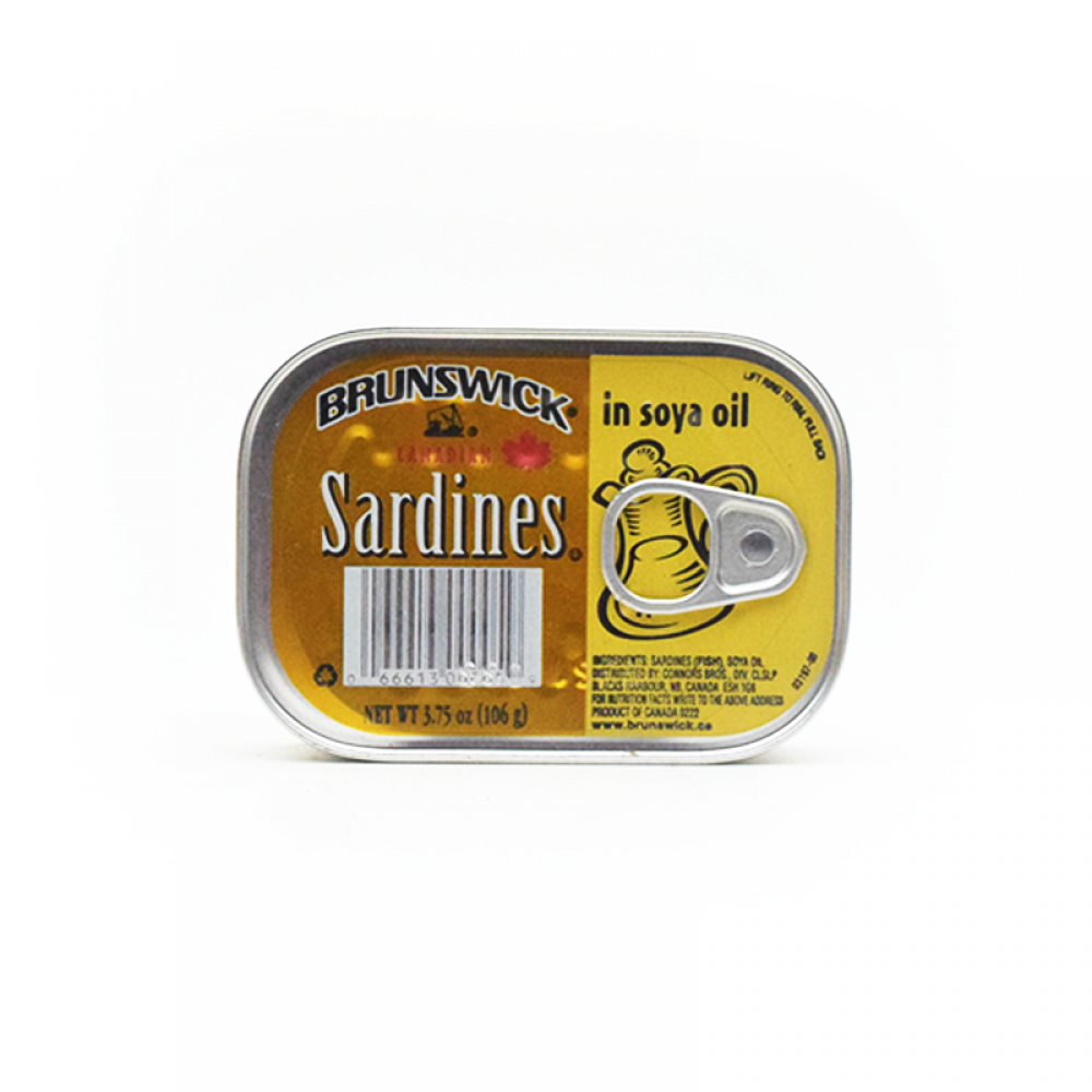 Brunswick Sardines in Soya Oil
