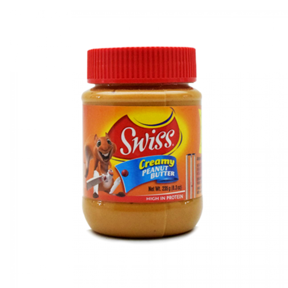 Swiss Creamy Peanut Butter 235g