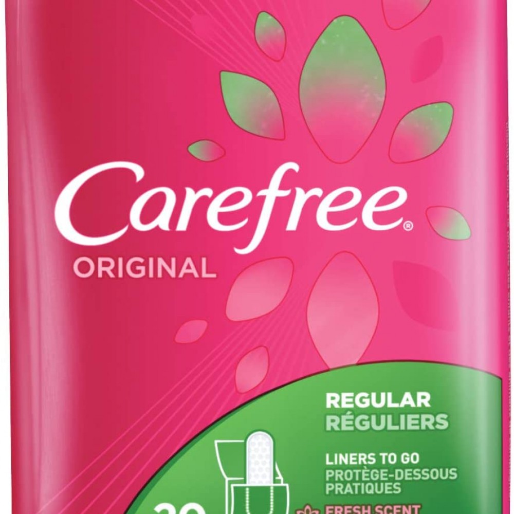 Carefree Original Liners Regular Fresh Scent 20