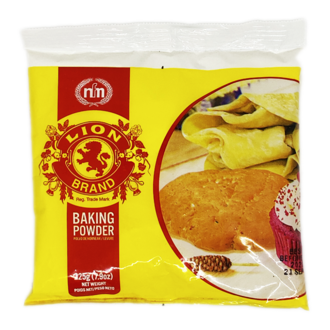 Lion Baking Powder 225g Barbados