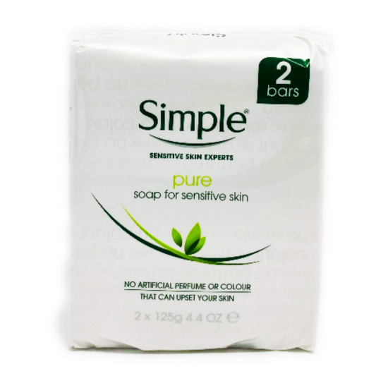 Simple Pure Soap for Sensitive Skin -2pk