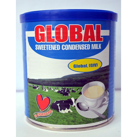 Global Sweetened Condenced Milk 390g