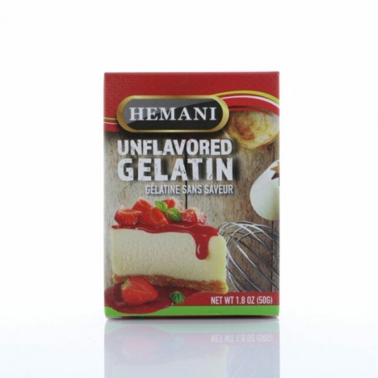 Hemani Unflavored Gelatin (vegetarian base) 50g