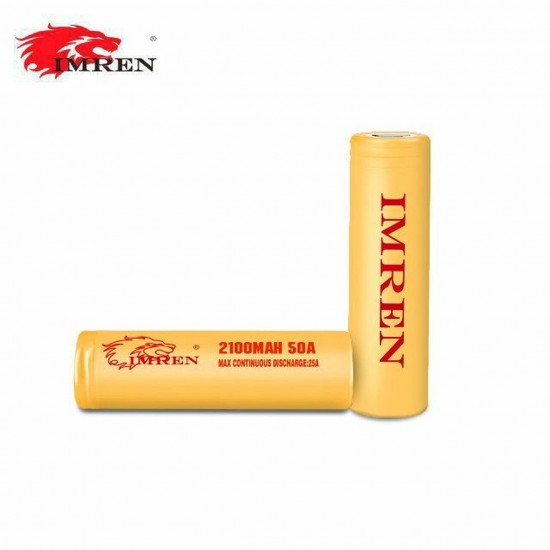 Imren (Gold) IMR 18650 (2100mAh) 