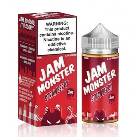 Jam Monster Strawberry 100ml 6 mg