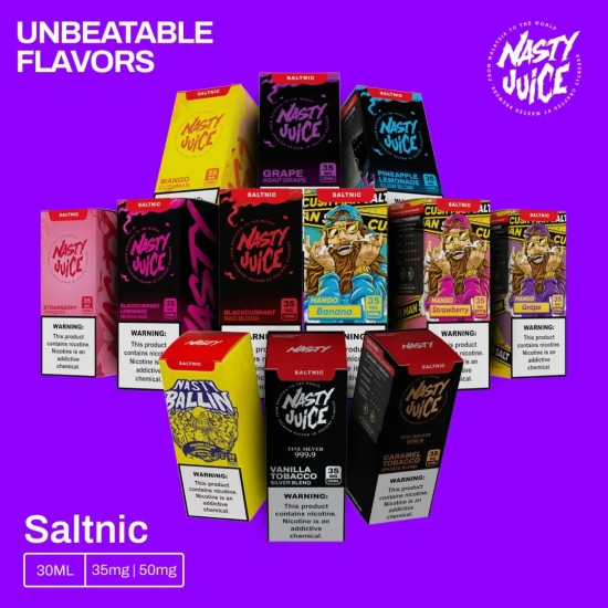 Nasty SaltNic  E-Juice 30ml 50 mg